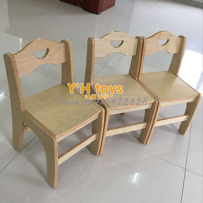 Children&s library reading room reading table solid wood reading table kindergarten multilayer board luxury reading desk and cha